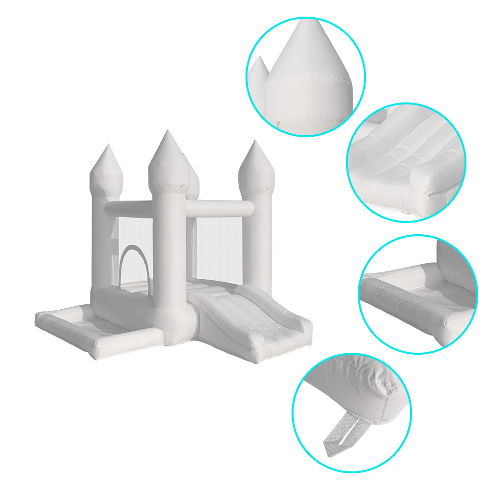 Popular White Wedding Inflatab - Kids Outdoor Jumping Castle recensione e prezzo