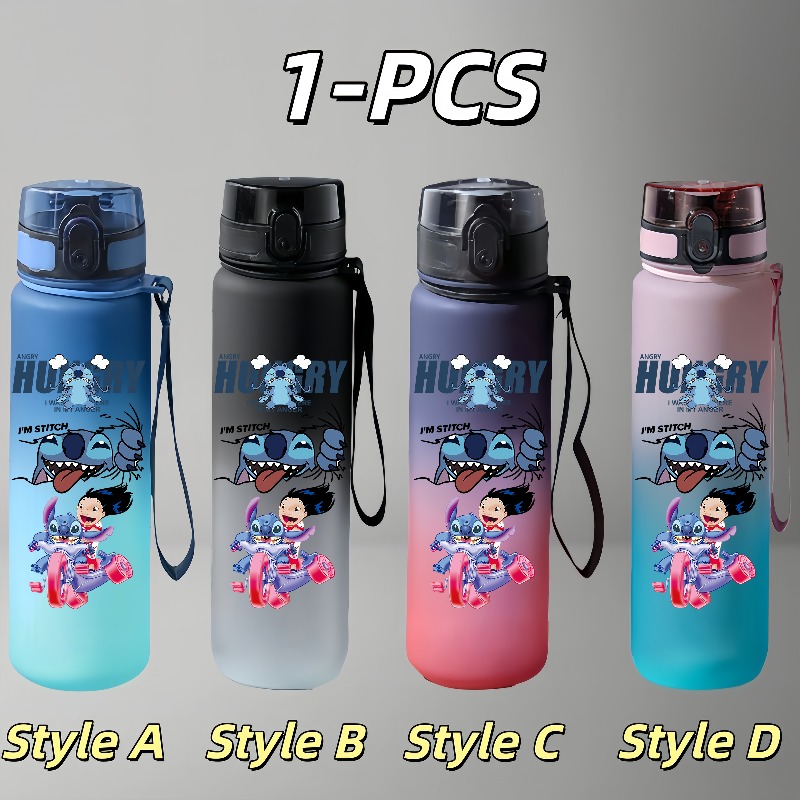 Stitch Anime Water Bottle 650m - Kids Outdoor Movies recensione e prezzo