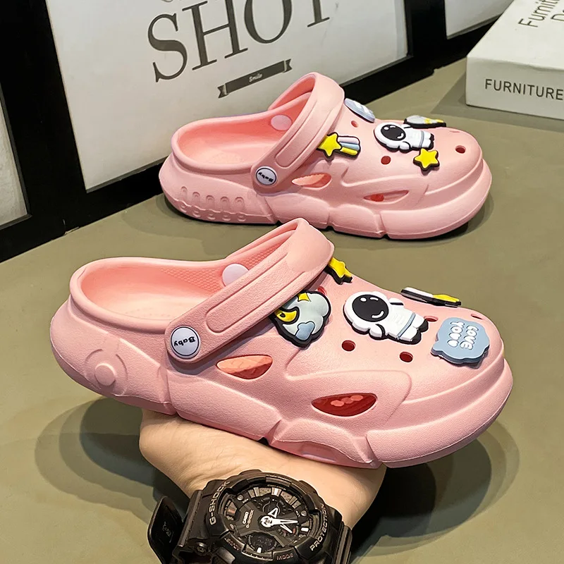 Childrens Sandals Antiskid Bre - Kids Indoor Outdoor Slippers recensione e prezzo