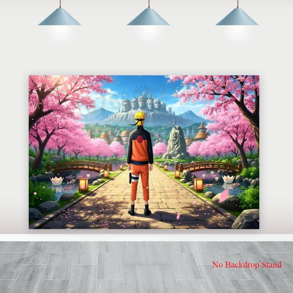 Naruto Backdrop Banner Boys Ki - Kids Outdoor Movies recensione e prezzo